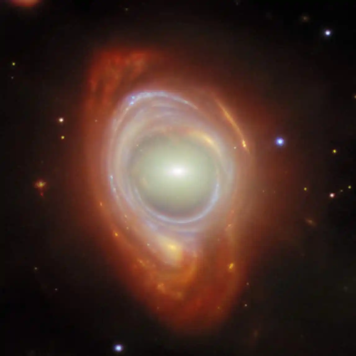 galaxie primordiale illustration